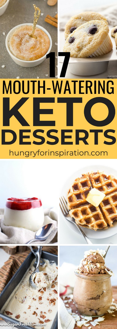 Keto Desserts Featured Image