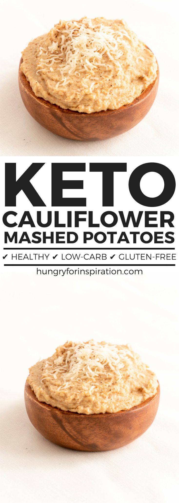 Keto Cauliflower Mashed Potatoes (Keto Cauliflower Puree)