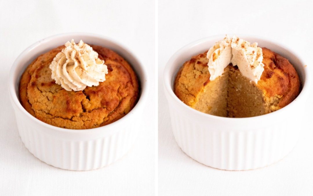 Pumpkin Pie Keto Mug Cake (Keto Dessert, Keto Snacks, Low Carb Desserts)