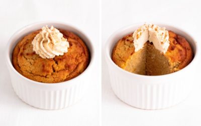 Pumpkin Pie Keto Mug Cake (Easy Keto Dessert)