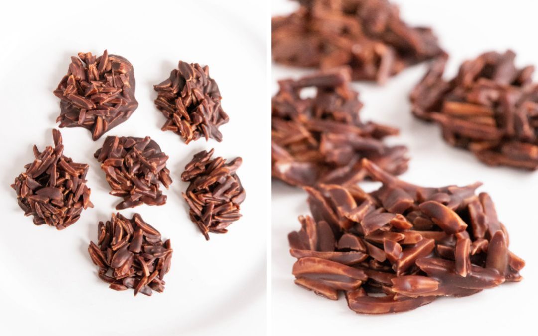 Keto Almond Chocolate Clusters (Simple Keto Treat)