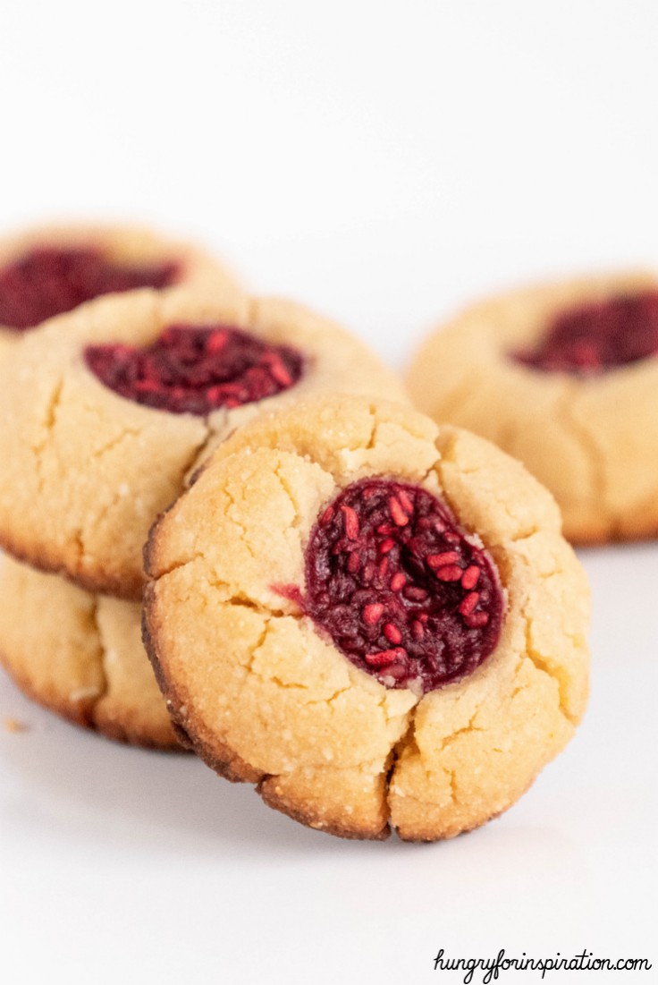 Keto Jam Thumbprint Cookies (Delicious Keto Christmas Cookies)