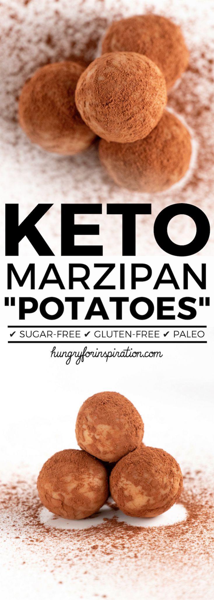 Keto Marzipan Potatoes (Traditional German Christmas Treats)