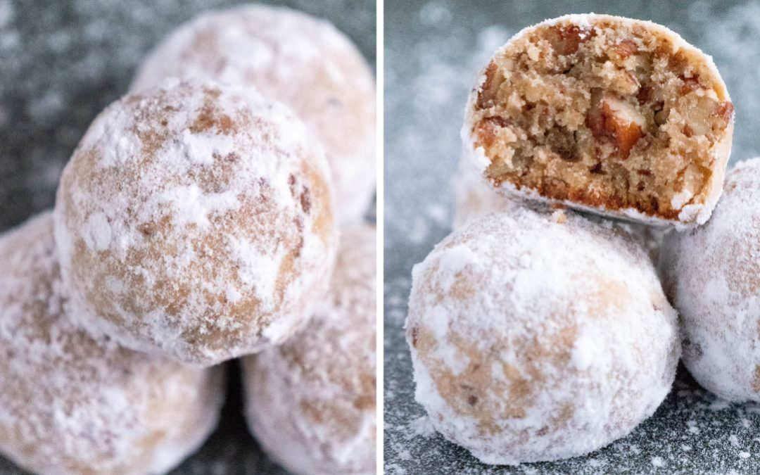Keto Pecan Snowball Cookies (Keto Christmas Cookies)