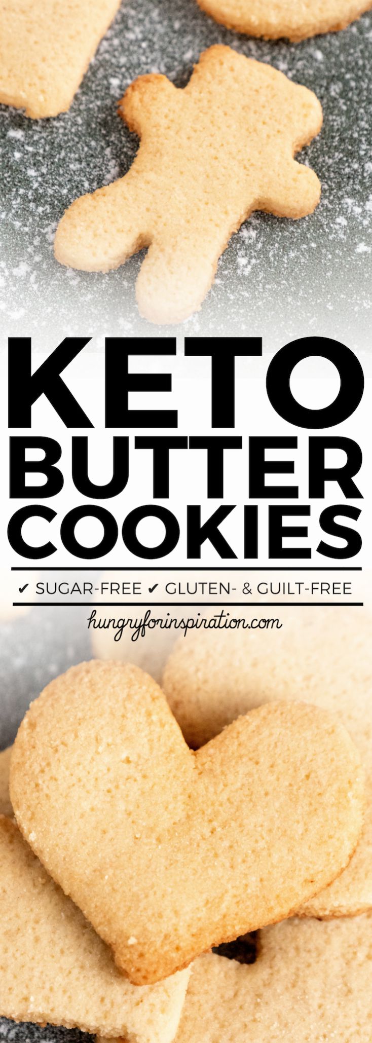 Super Easy Keto Butter Cookies (Keto Holiday Cookies)