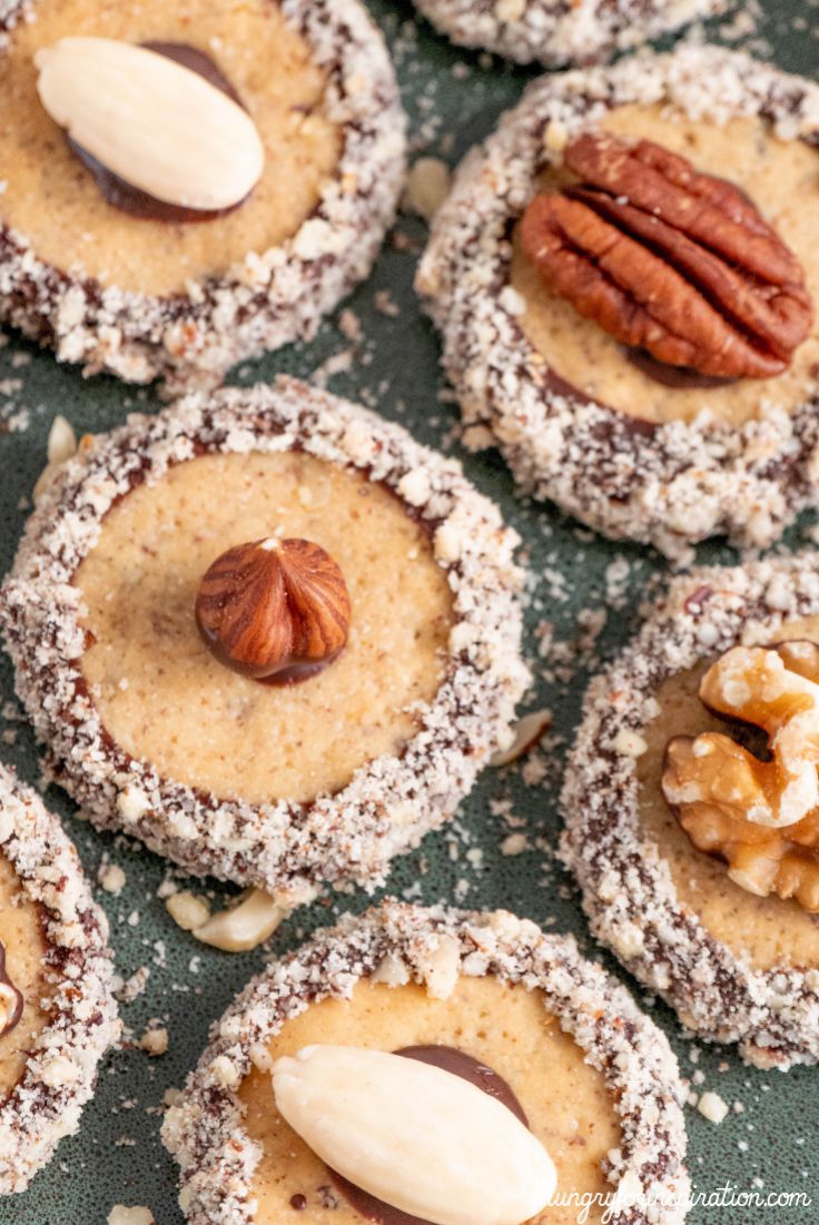Festive Keto Hazelnut Cookies (Keto Christmas Cookies)