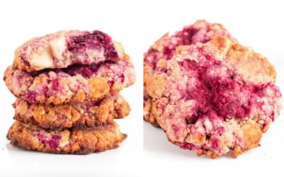 Keto Macadamia Raspberry Cookies (Guilt-Free Keto Cookies)