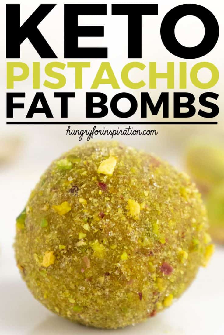 Healthy Pistachio Keto Fat Bombs (Easy Keto Snacks Or Keto Dessert)