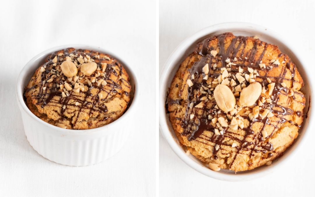 Peanut Butter Keto Mug Cake (Easy Keto Dessert & Snack)
