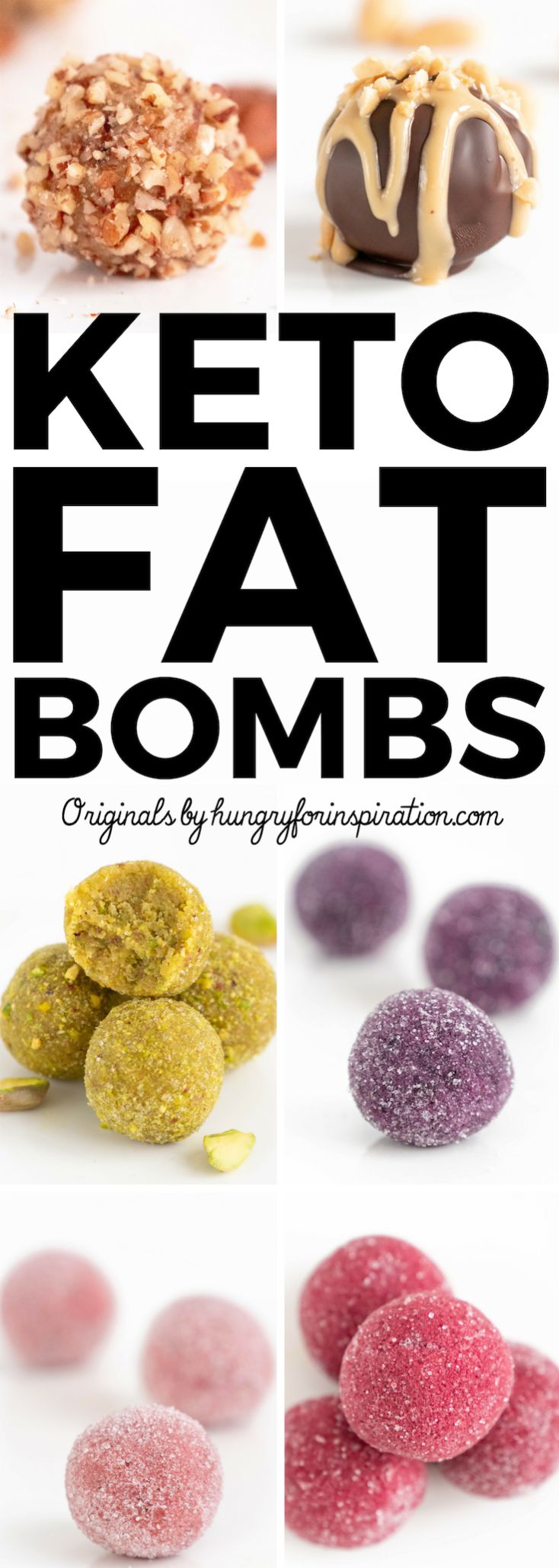 Keto Fat Bombs by Hungry for Inspiration (hungryforinspiration.com) - ketogenic fat bomb collection