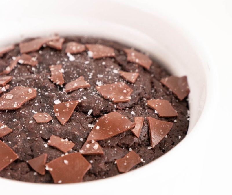 Healthy Sugar-Free Keto Mug Brownie