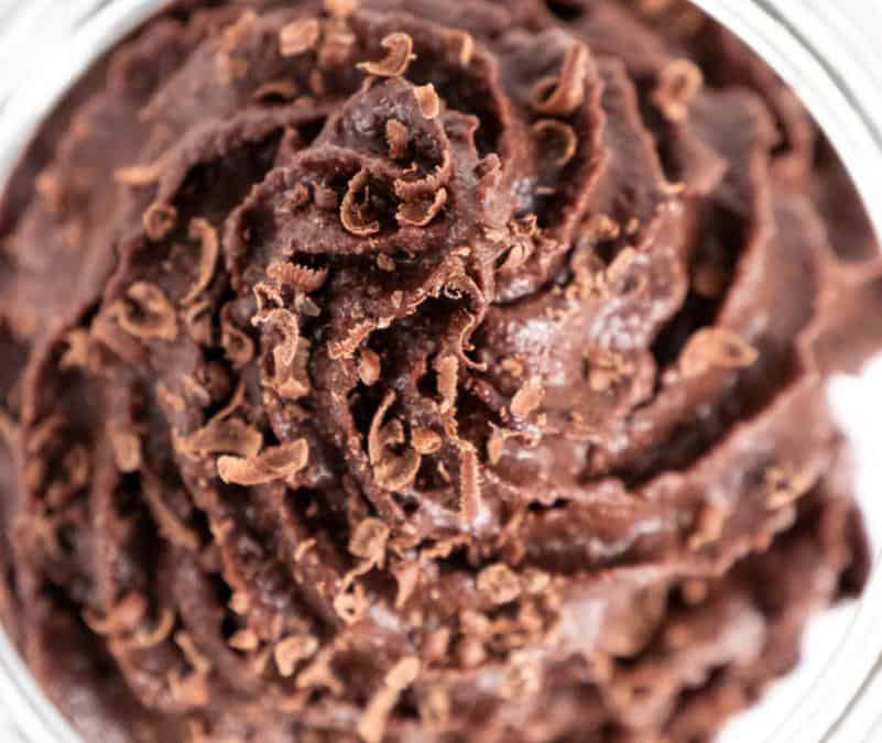 Keto Chocolate Brownie Mousse (Low Carb Dessert)