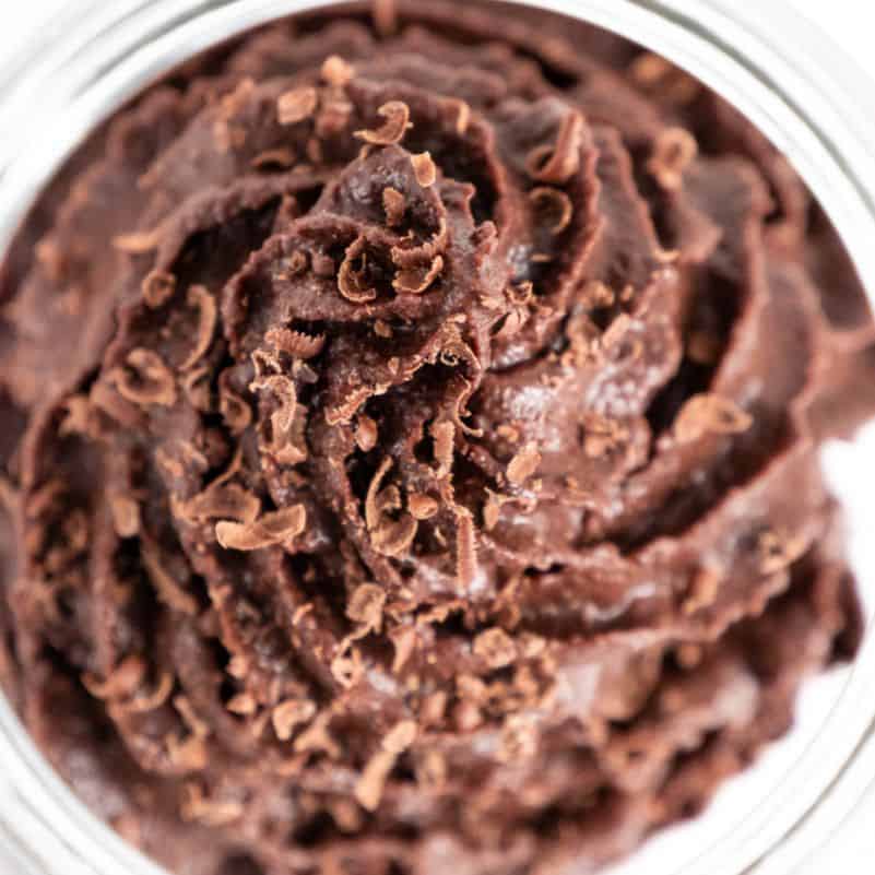 Keto Chocolate Brownie Mousse (Low Carb Dessert)