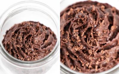 Super Easy Keto Chocolate Brownie Mousse