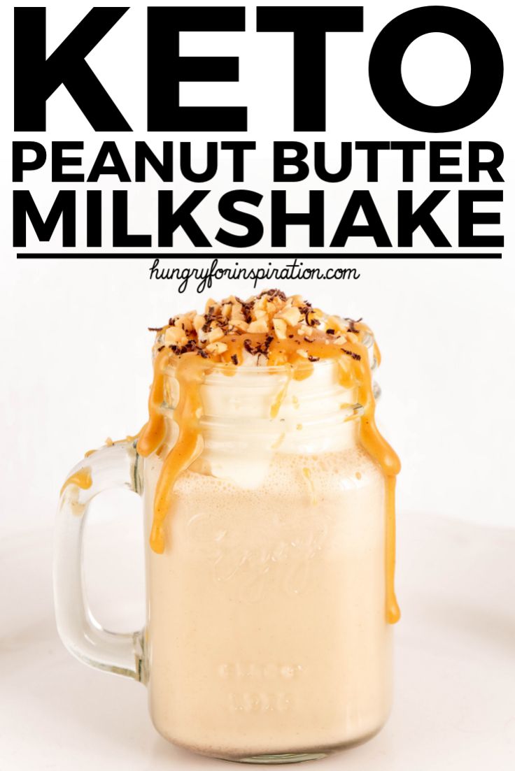 Keto Peanut Butter Milkshake