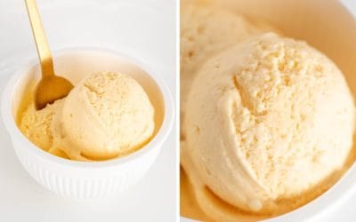 Easy Sugar-Free Keto Vanilla Ice Cream
