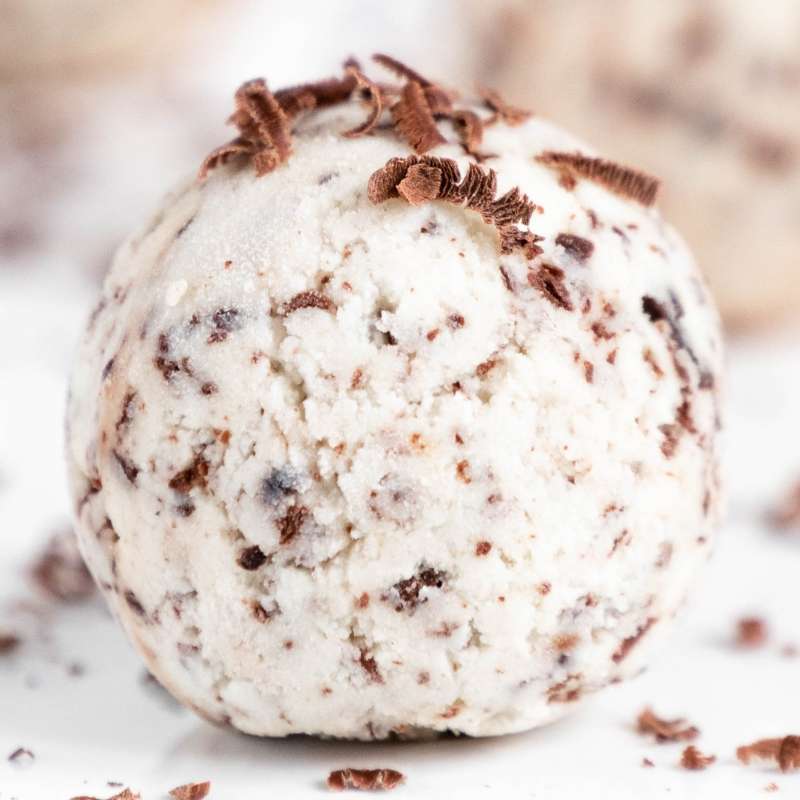 Frozen Keto Chocolate Chip Fat Bombs