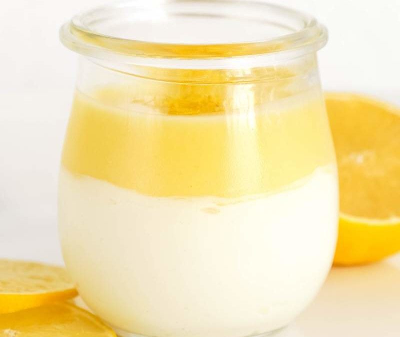 Easy Keto Lemon Curd Cheesecake In A Jar