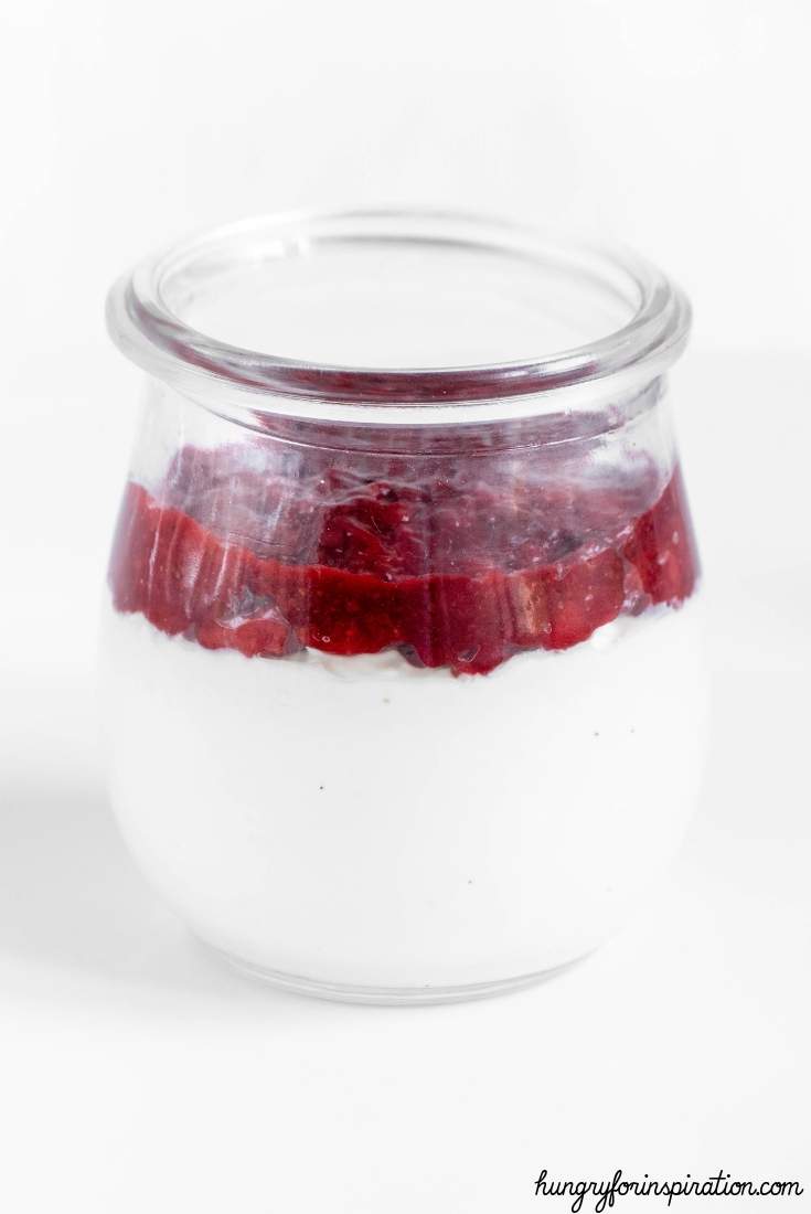 Easy Keto Strawberry Cheesecake In A Jar