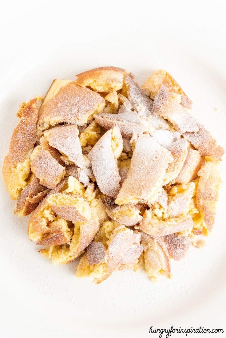 Keto Shredded Pancake (Kaiserschmarrn)