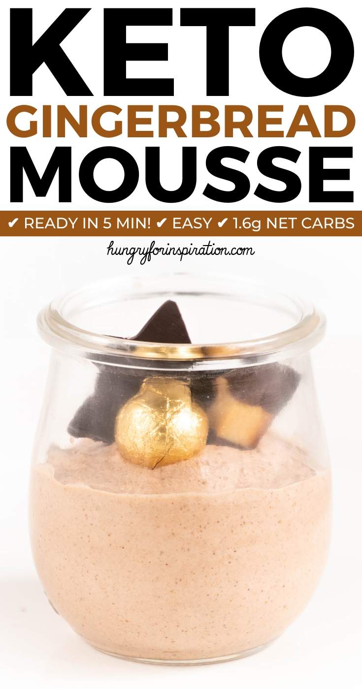 Keto Gingerbread Mousse