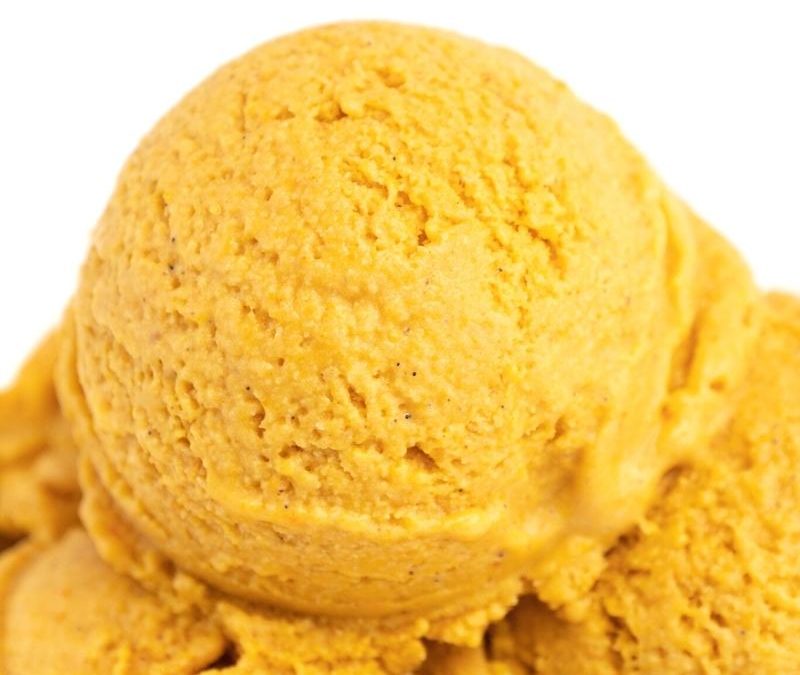 Creamy Keto Pumpkin Ice Cream that is Sugar-Free Mobile Featured Image