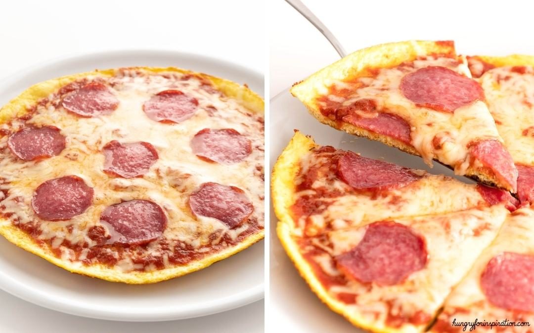 Perfect Breakfast: Easy Keto Pizza Omelette Desktop Featured Image