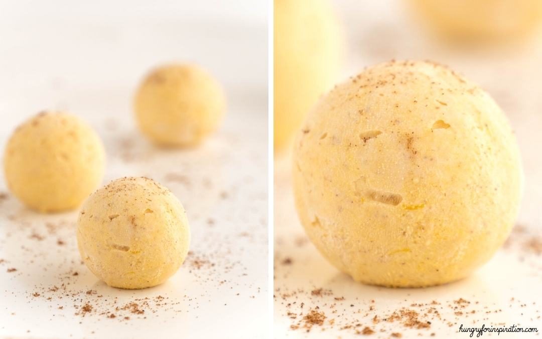 Easy Frozen Keto Pumpkin Spice Cheesecake Fat Bombs without Sugar Desktop Featured Image