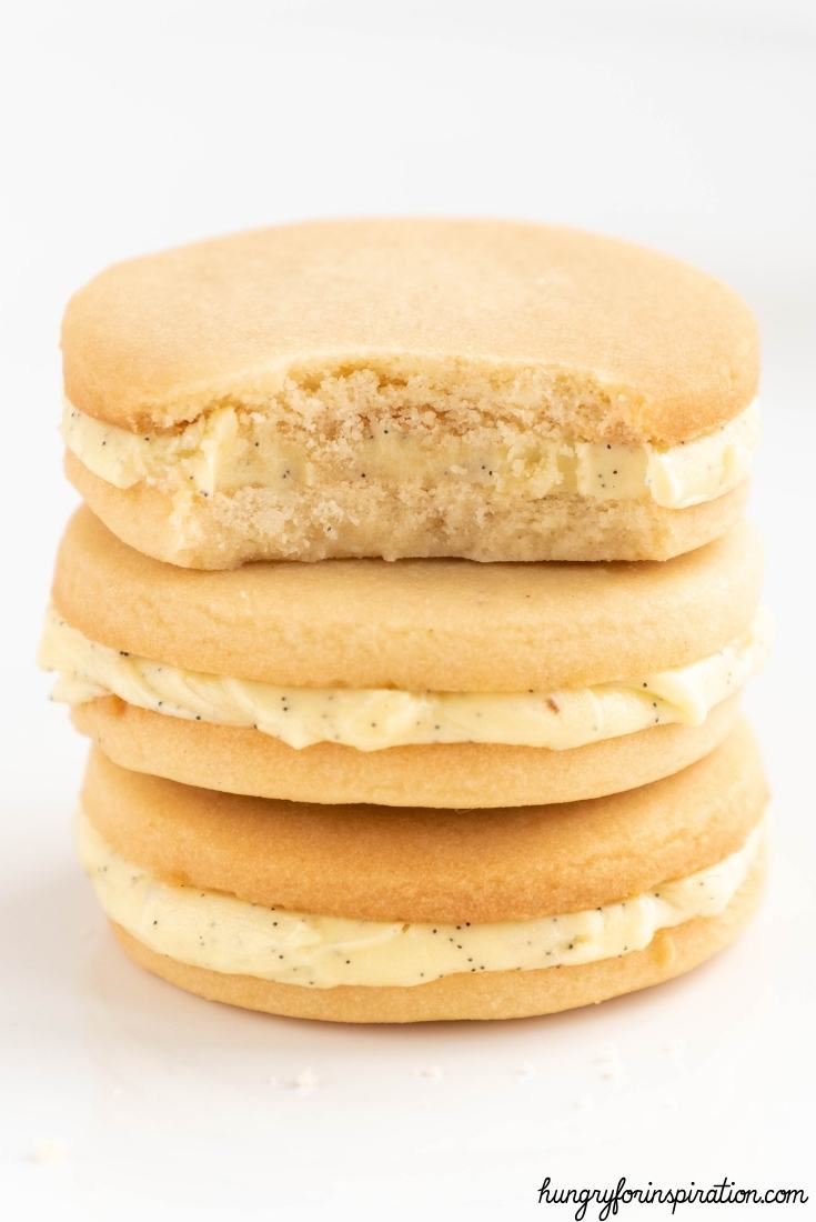 Golden Keto Sandwich Cookies without Sugar