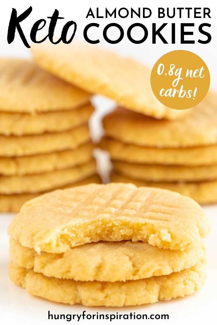 Keto Almond Butter Cookies Pin