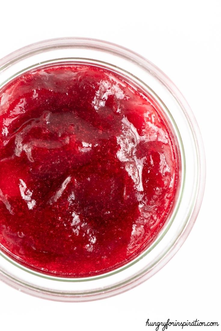 Easy Sugar-Free Keto Cranberry Sauce Bloc Pic 3