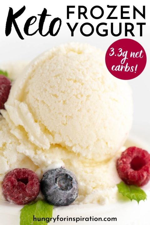 Easy Keto Frozen Yogurt