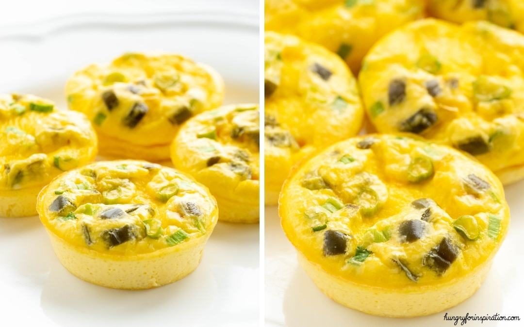 Easy Keto Jalapeño Popper Egg Muffins for a ketogenic Breakfast Desktop Featured Image