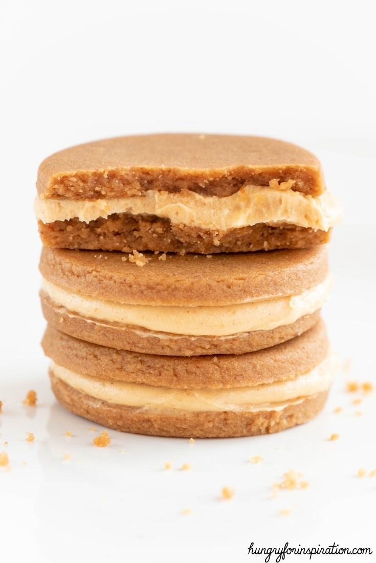 Keto Peanut Butter Sandwich Cookies without Sugar