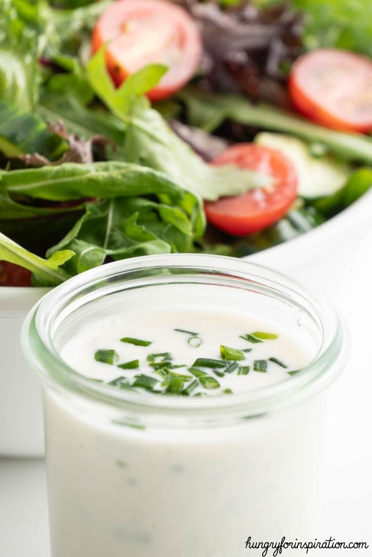 Easy Keto Yogurt Salad Dressing