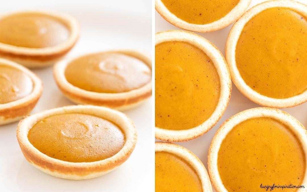 Sugarfree Mini Keto Pumpkin Pies without Flour Desktop Featured Image