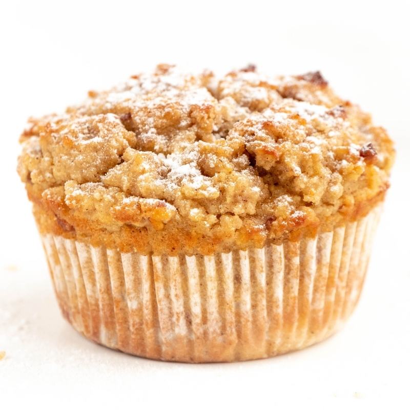Easy Keto Apple Cinnamon Muffins with Almond Flour and Coconut Flour Mobile Featured Image