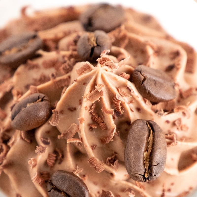 Sugar-Free Keto Coffee Mocha Mousse with Mascarpone Cheese Mobile Featured Image