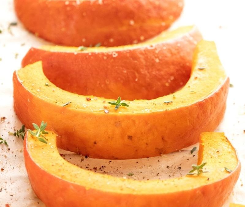 Easy Keto Oven-Baked Pumpkin Recipe Mobile Featured Image