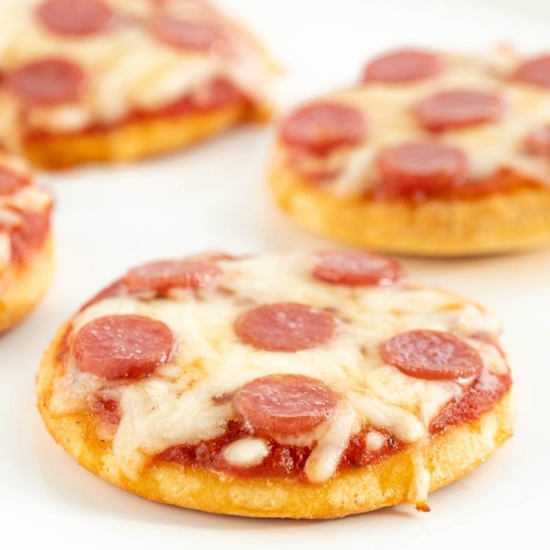The BEST Keto Mini Pizzas without Flour Mobile Featured Image