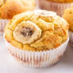 Easy Sugar-Free Keto Low Carb Banana Muffins with Real Bananas, Almond & Coconut Flour Mobile Featured Image