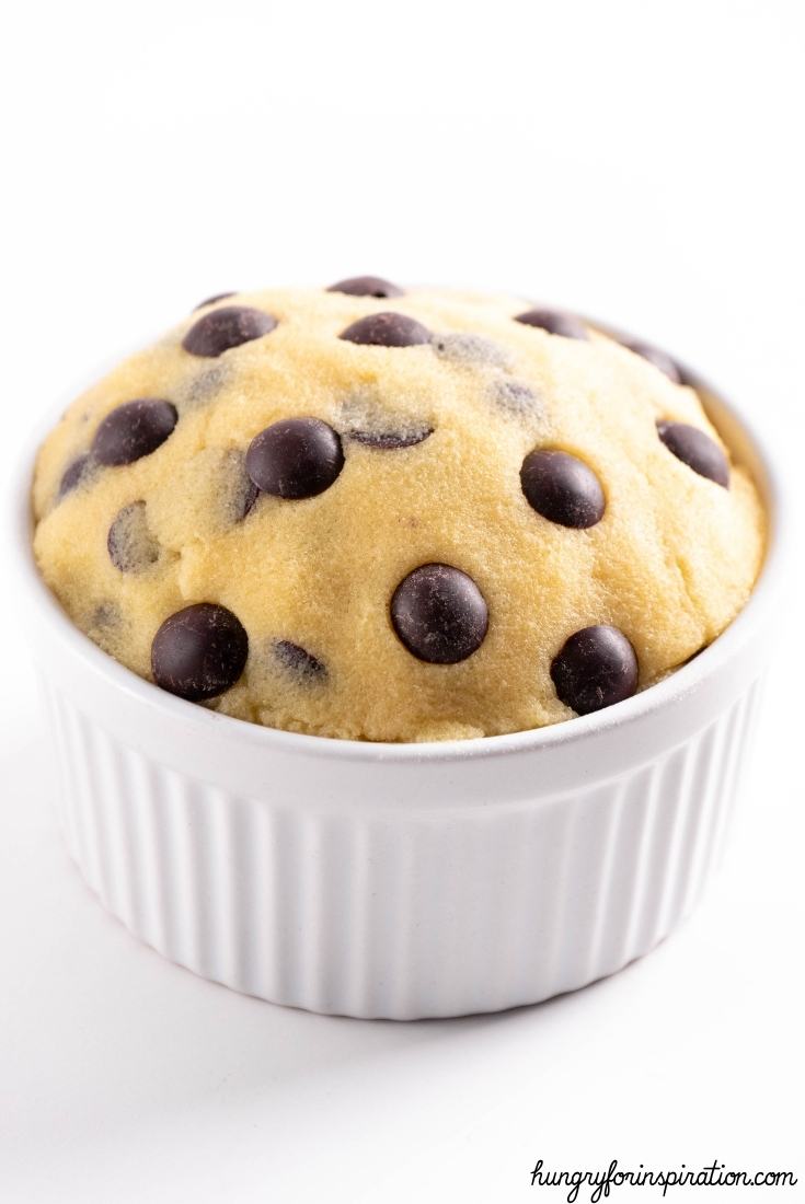 Easy Edible Keto Cookie Dough with Chocolate Chips and Almond Flour that is Sugar Free Bloc Pic 4