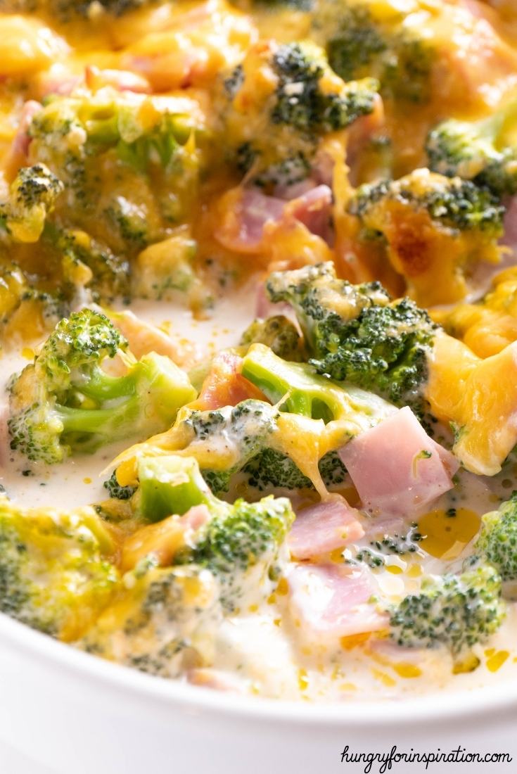 The Best Keto Ham and Broccoli Casserole with Cheese Bloc Pic 3