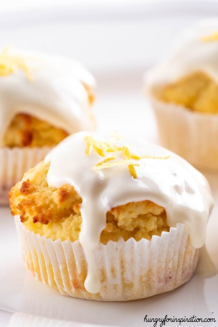 Easy Keto Low Carb Lemon Muffins without Four Bloc Pic 2