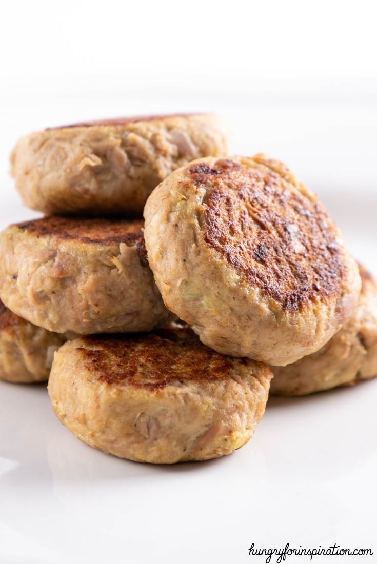 Simple Healthy Keto Canned Tuna Patties without Breadcrumbs Bloc Pic 4