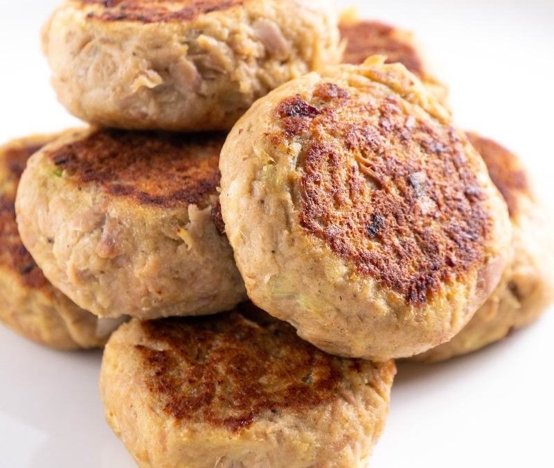 Simple Healthy Keto Canned Tuna Patties without Breadcrumbs Mobile Featured Image